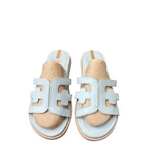 Sam Edelman Girl's Size 3M Baby Blue Valeri Mini Sandal